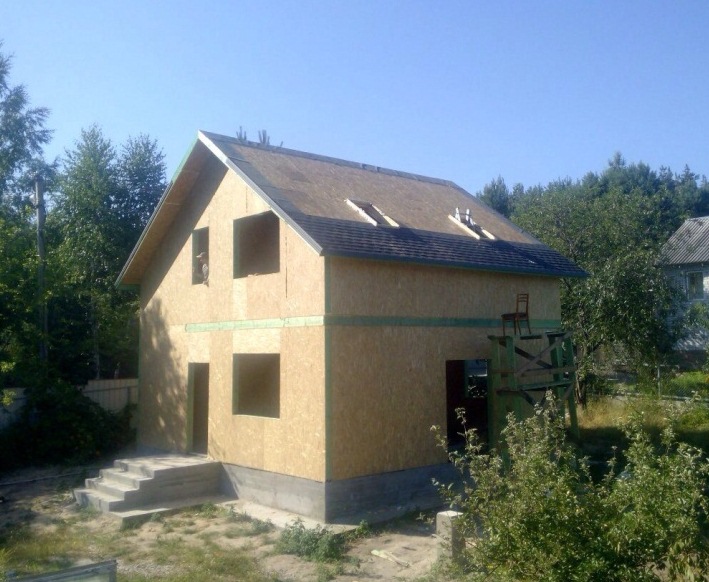 Кровельные работы в с. Малютянка, 102 м2