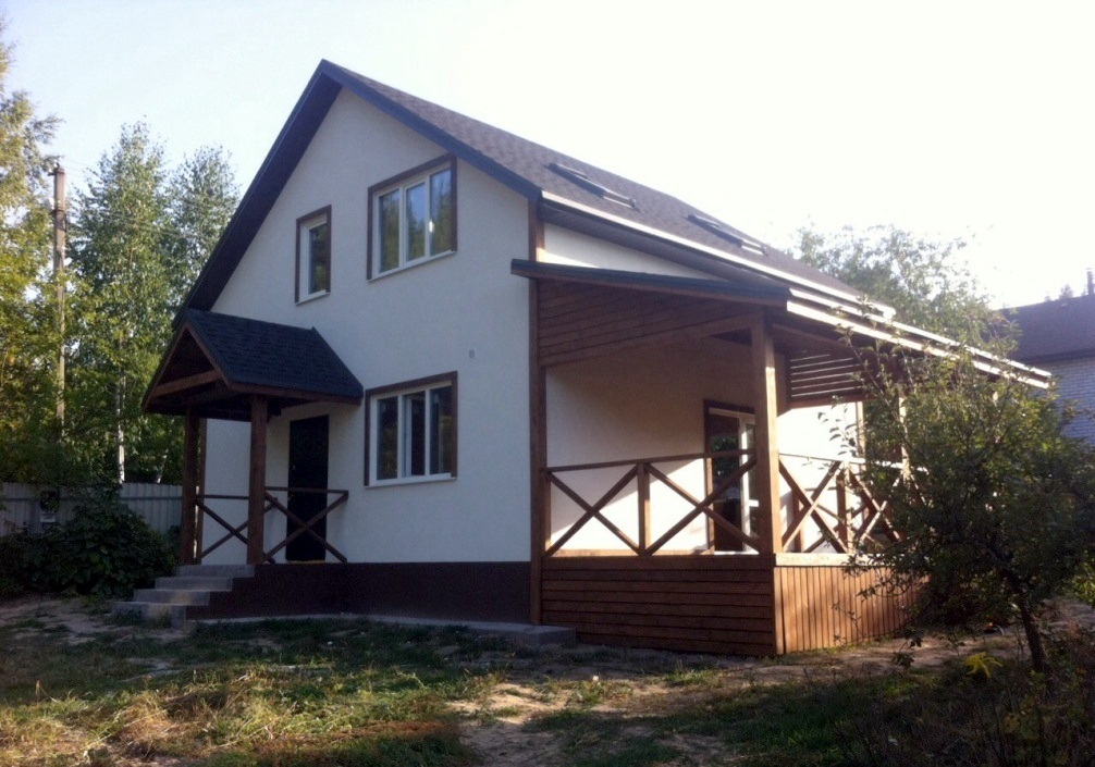 Полностью готовый дом в с. Малютянка, 102 м2