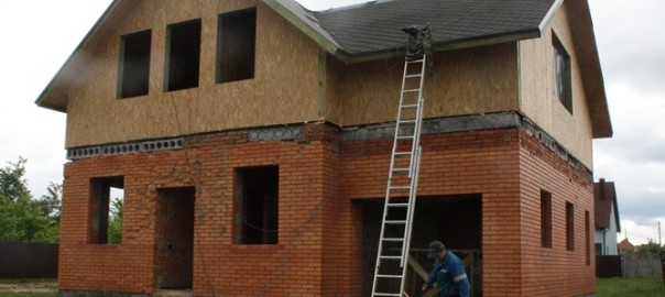 Пристройка второго этажа дома по канадской технологии