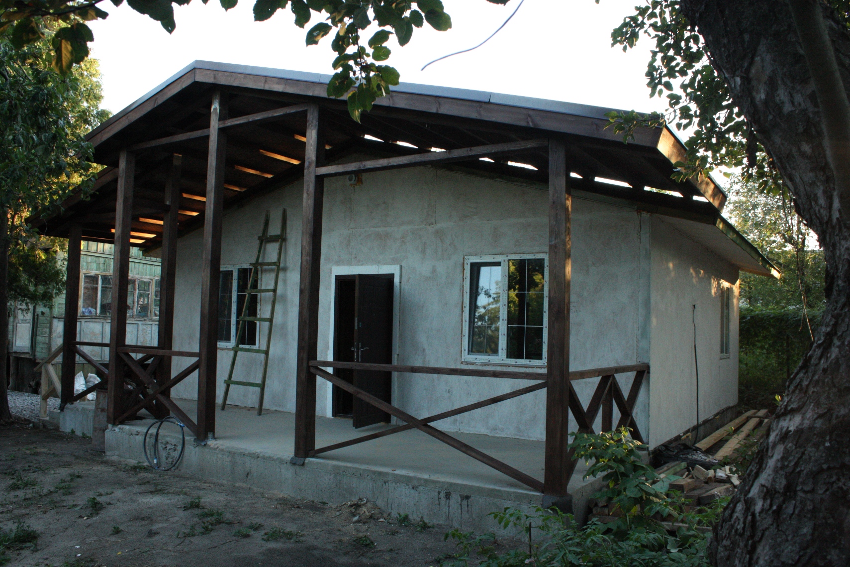 Дом с террасой 60м2