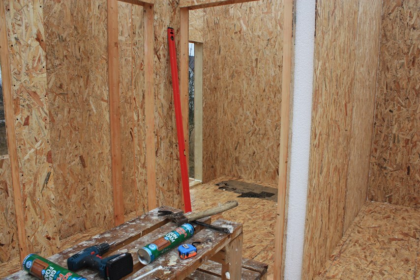 Стройка из СИП панелей